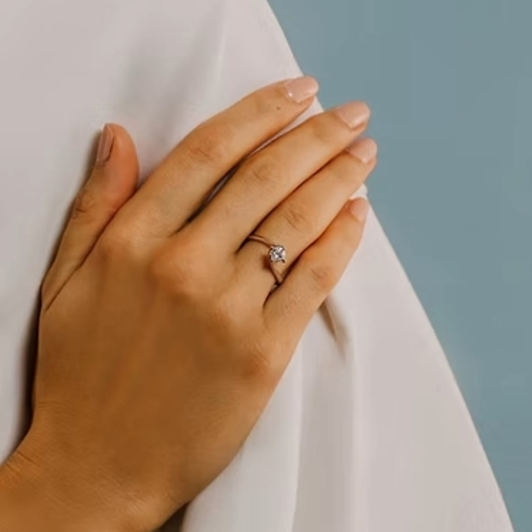 Anello Solitario Comete ANB2035