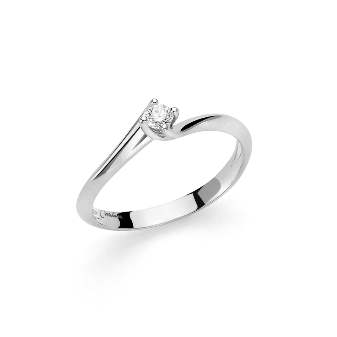 Anello Solitario Miluna LID3264-008G7