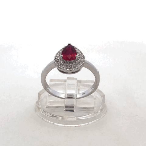Anello Goccia Rubino D'Arrigo DAR1022
