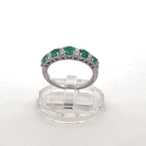 Anello Smeraldi D'Arrigo DAR0915