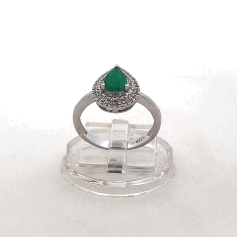 Anello Goccia Smeraldo D'Arrigo DAR1021