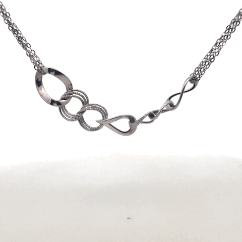 Collana Oro Bianco D'Arrigo DAR0904