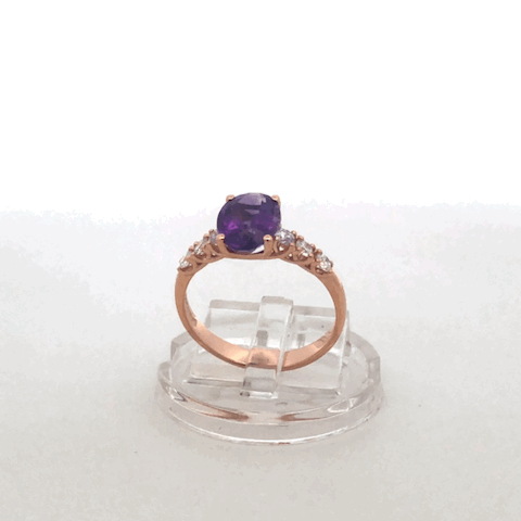 Anello Ametista D'Arrigo DAR0955