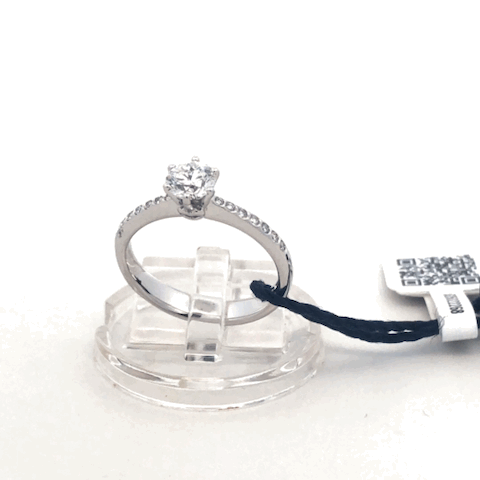 Anello Solitario Recarlo R01SP014/061-13