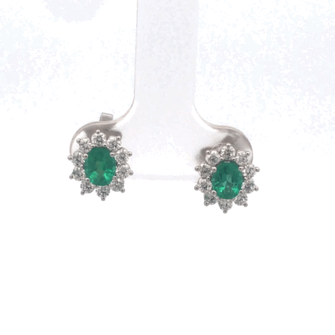 Orecchini Smeraldi Recarlo E79PN049/SM025