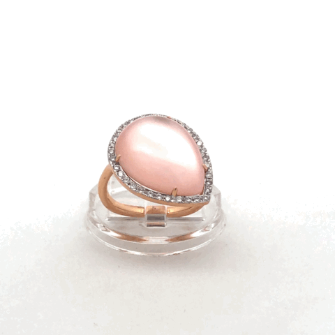 Anello Goccia Madreperla D'Arrigo DAR0901