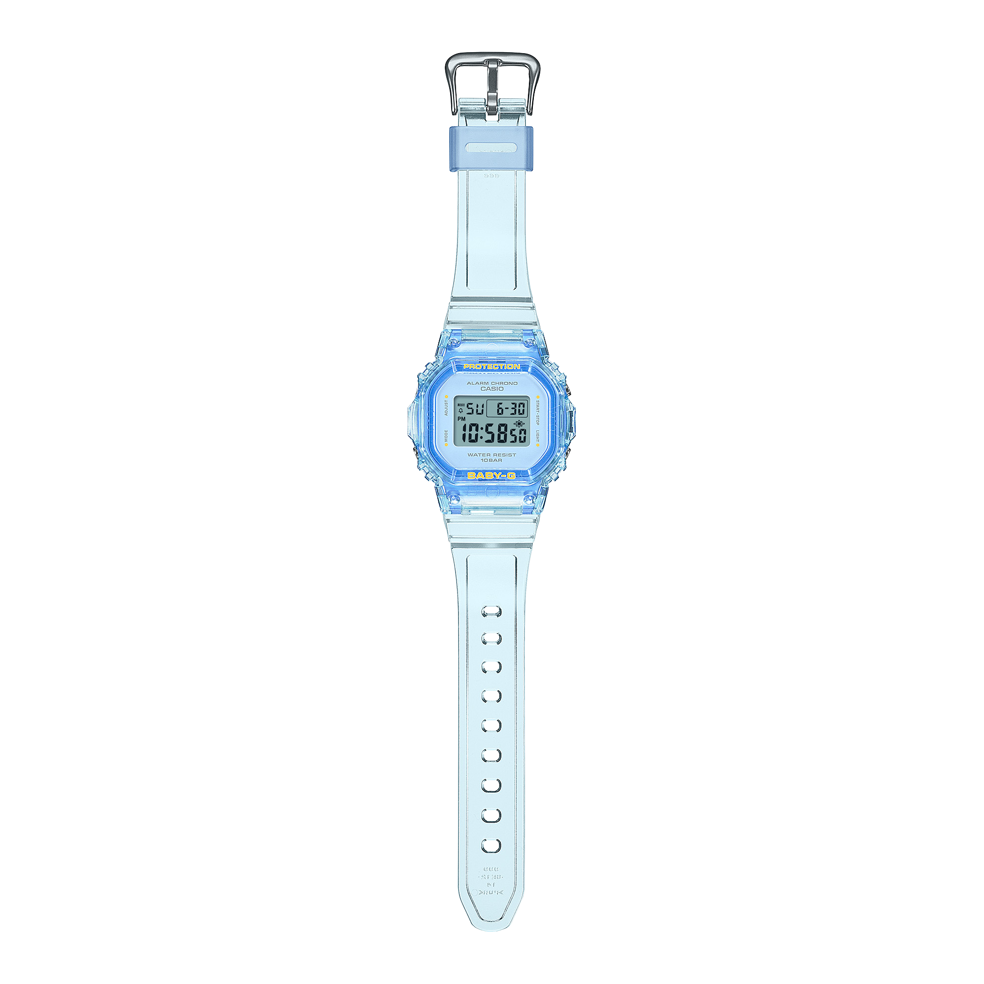 Casio BGD565-7 Orologio da donna classico con allarme bianco cronografo Baby G Shock, bianco Casio BGD565-7 Orologio da donna classico con allarme bianco cronografo Baby G Shock, bianco