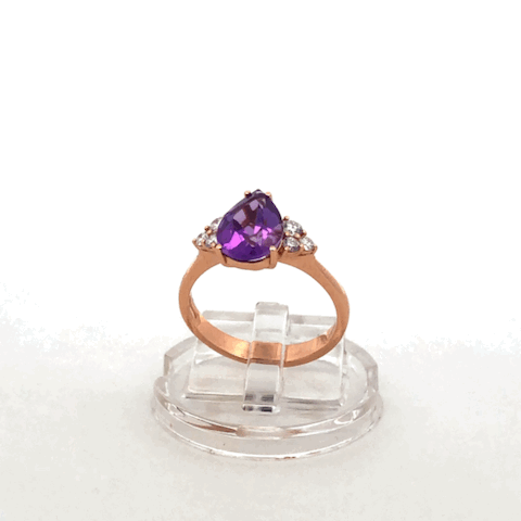 Anello Ametista D'Arrigo DAR0970