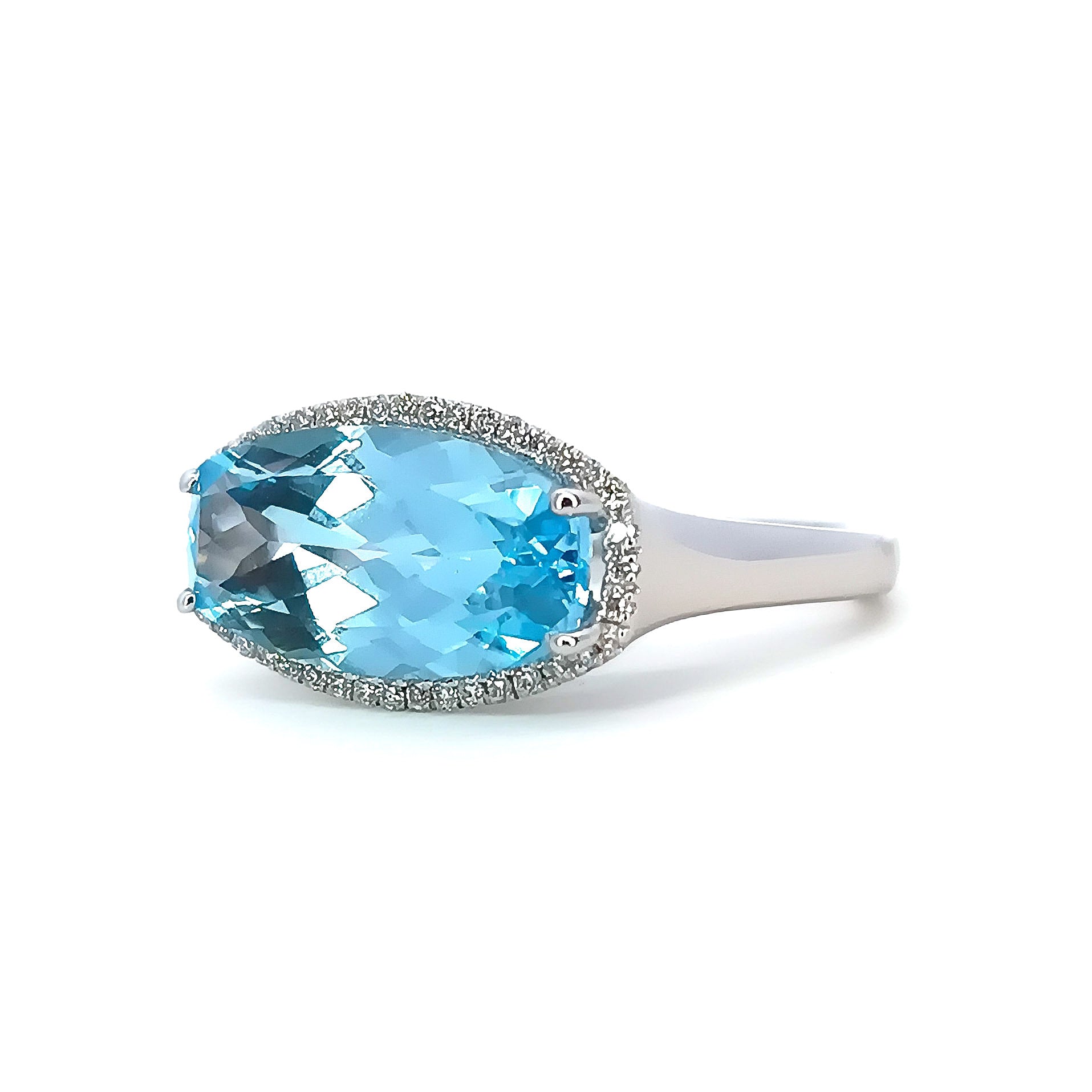 Anello Topazio Azzurro D'Arrigo DAR0850