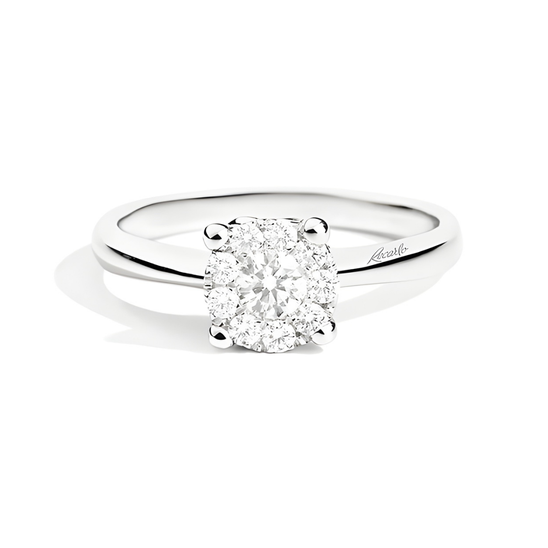 Anello Solitario Recarlo R04SO988/020-13