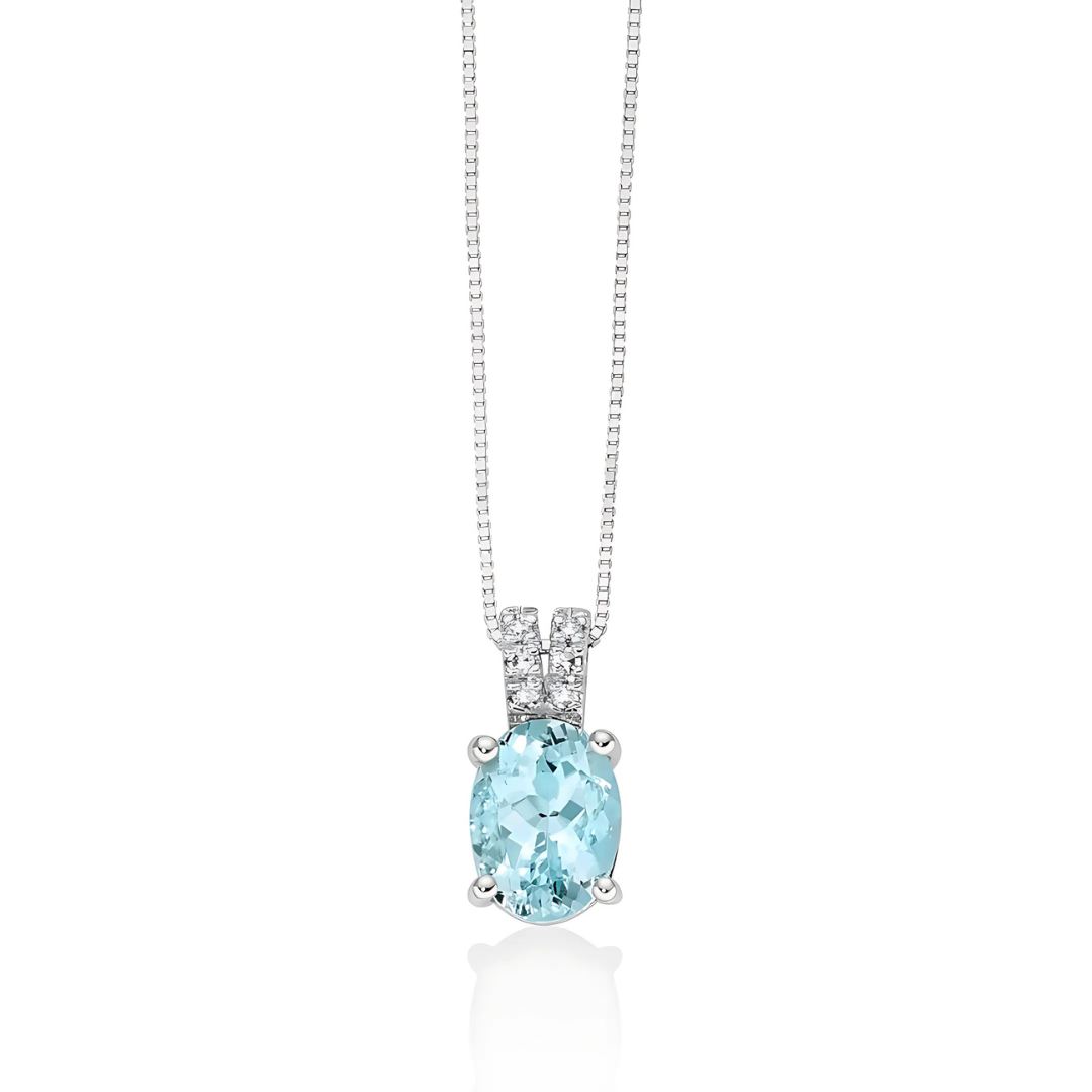 Collana Acquamarina Miluna CLD4869