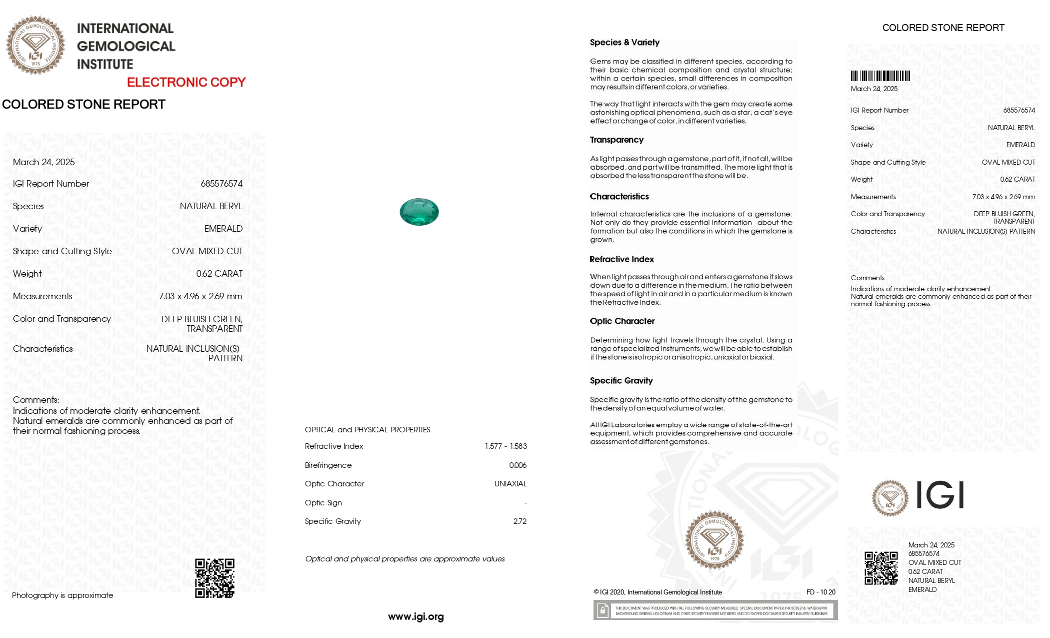 Anello Smeraldo D'Arrigo DAR0412