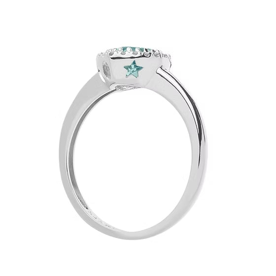 Anello Acquamarina Comete ANQ313