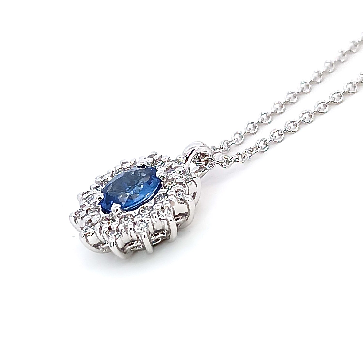 Collana Zaffiro Recarlo P77CC001/ZB-45