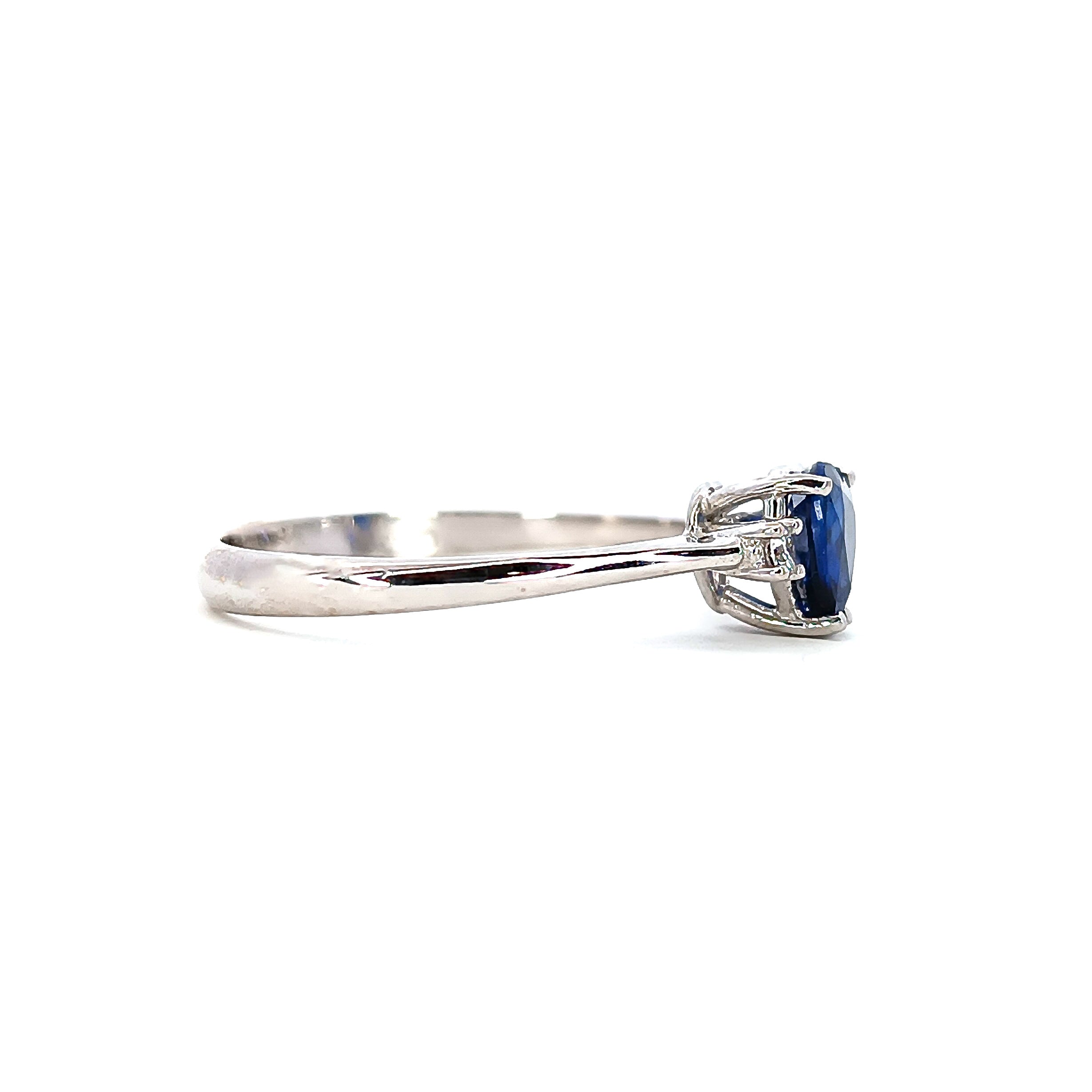 Anello Cuore Zaffiro D'Arrigo DAR1003