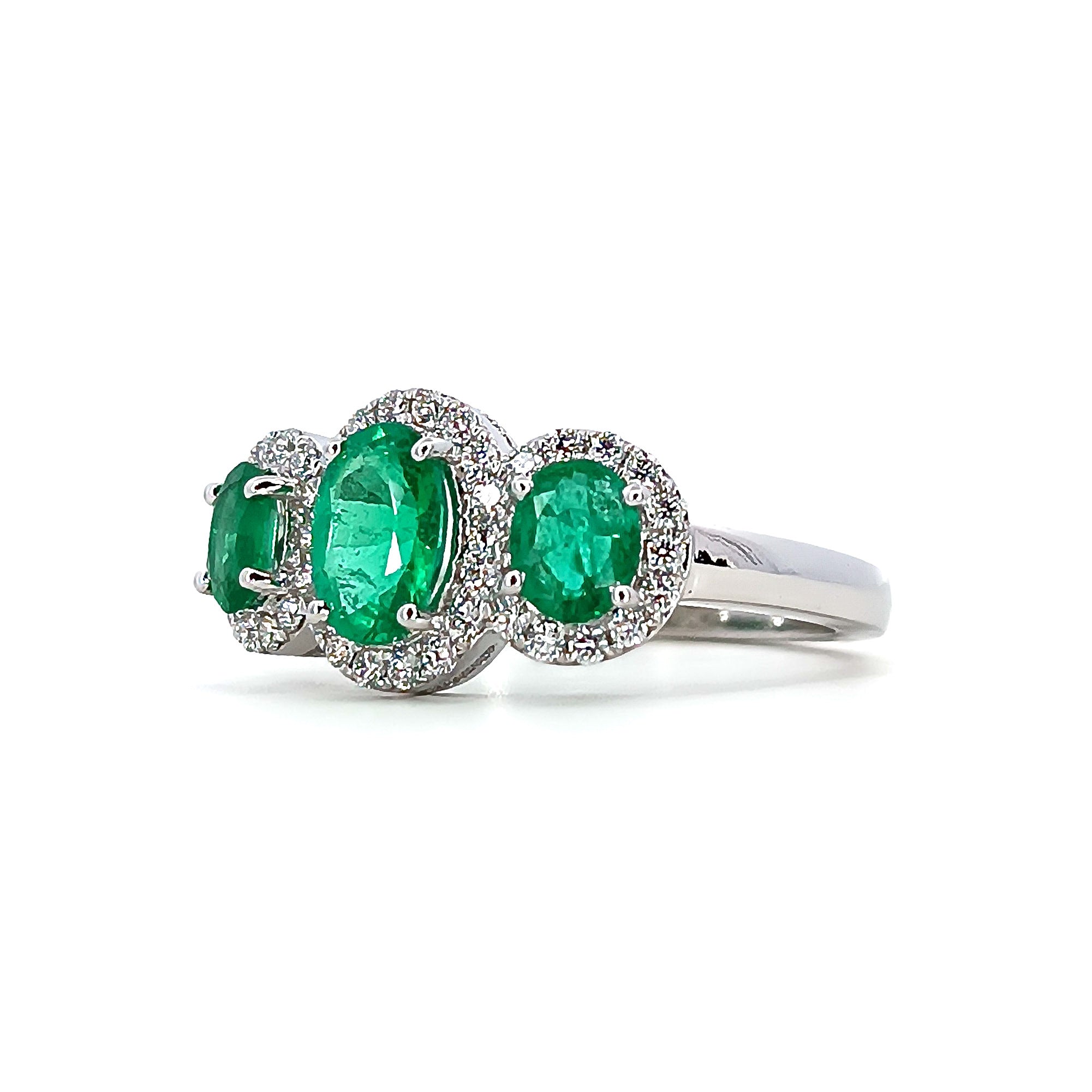 Anello Trilogy Smeraldi D'Arrigo DAR1078