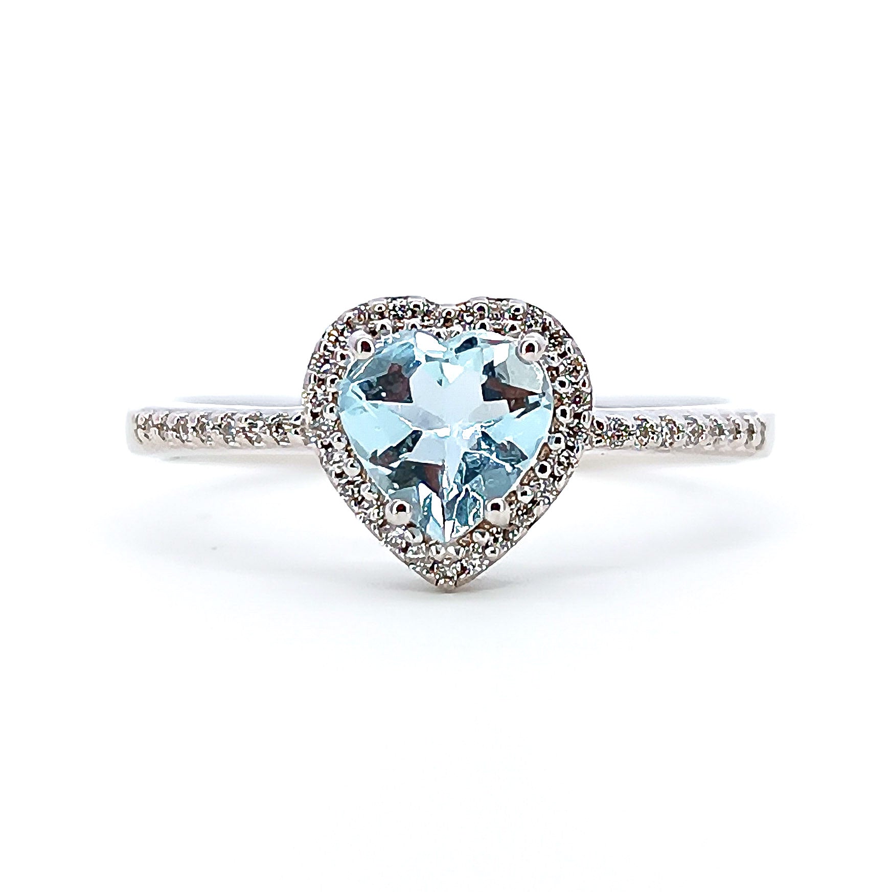 Anello Cuore Acquamarina D'Arrigo DAR0961