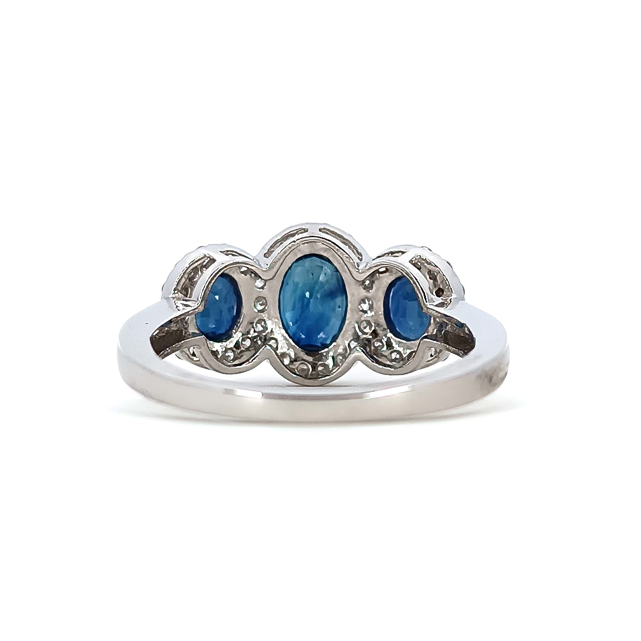 Anello Trilogy Zaffiri D'Arrigo DAR1079