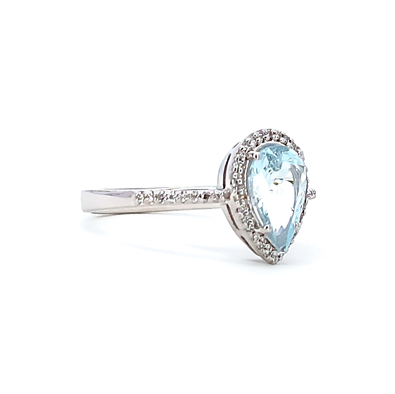 Anello Goccia Acquamarina D'Arrigo DAR0962