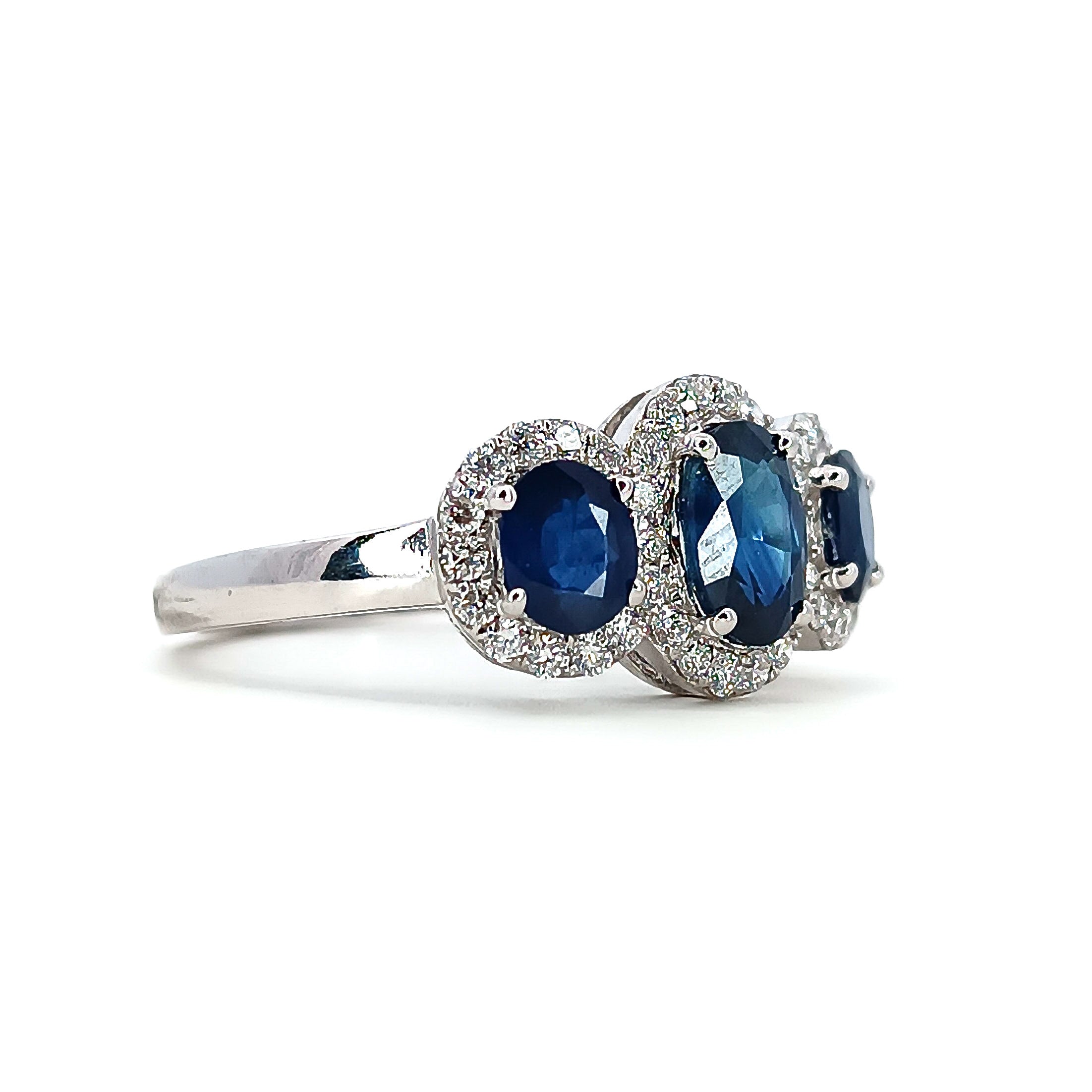 Anello Trilogy Zaffiri D'Arrigo DAR1079