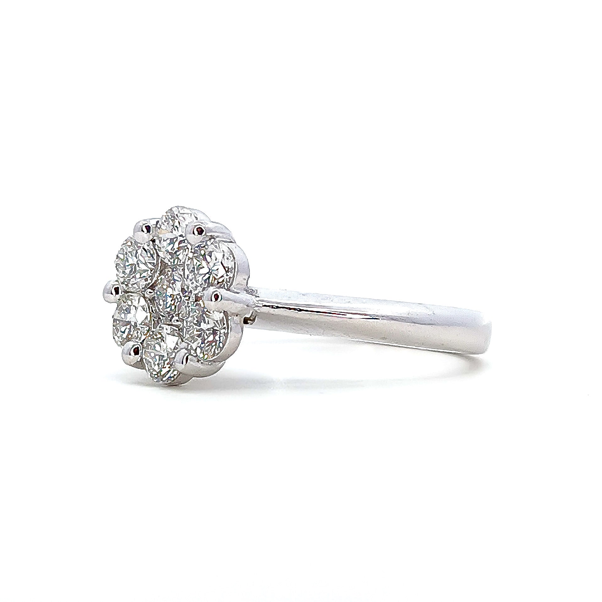 Anello Fiore Diamanti D'Arrigo DAR1009
