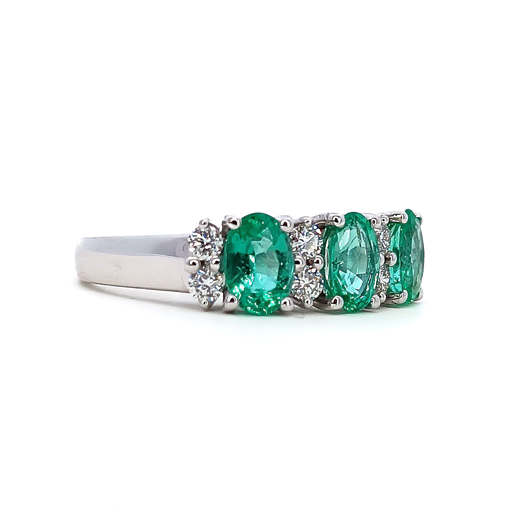 Anello Trilogy Smeraldi D'Arrigo DAR0960