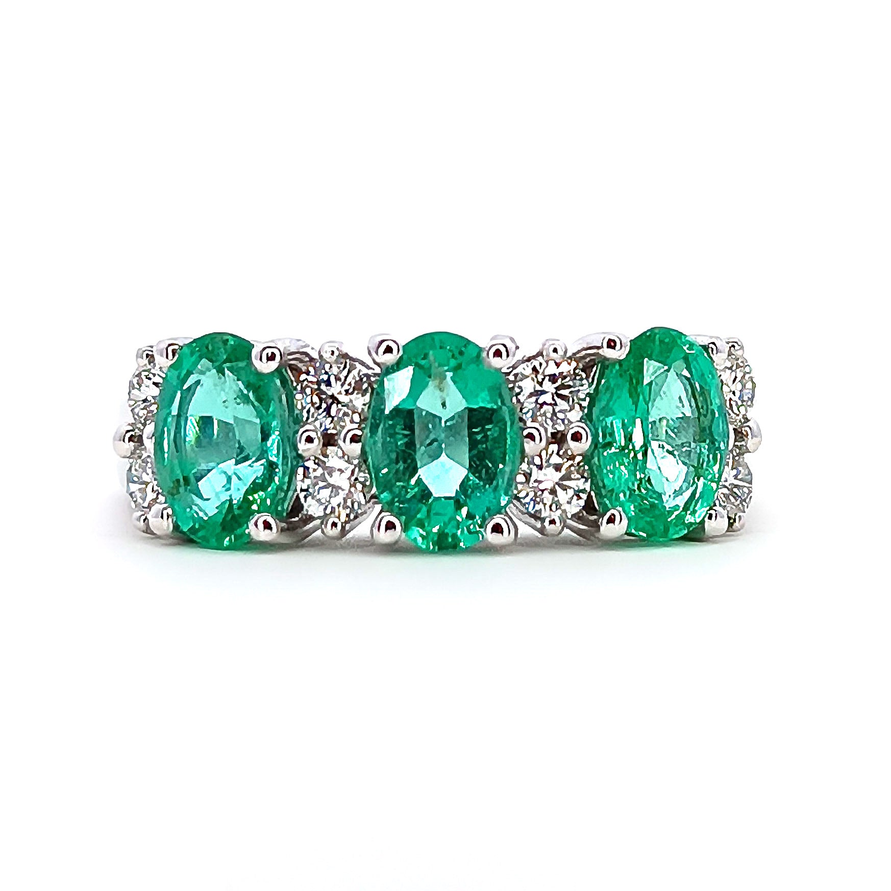 Anello Trilogy Smeraldi D'Arrigo DAR0960
