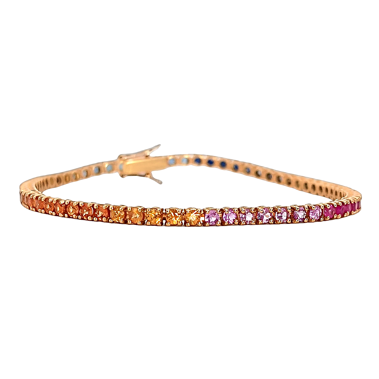 Bracciale Tennis Zaffiri Rainbow Donna D'Arrigo DAR0957