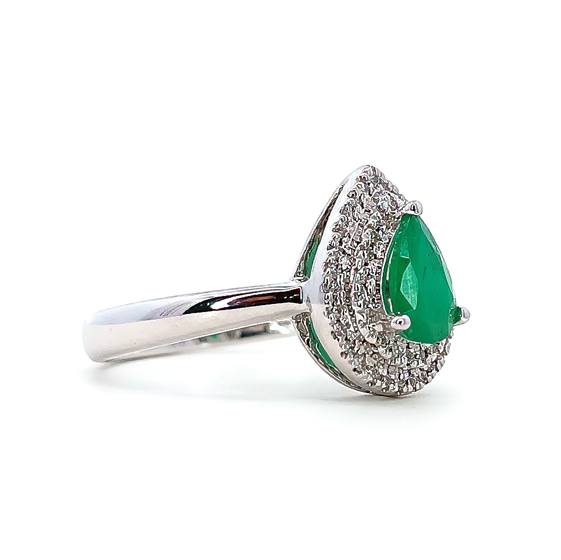 Anello Goccia Smeraldo D'Arrigo DAR1021