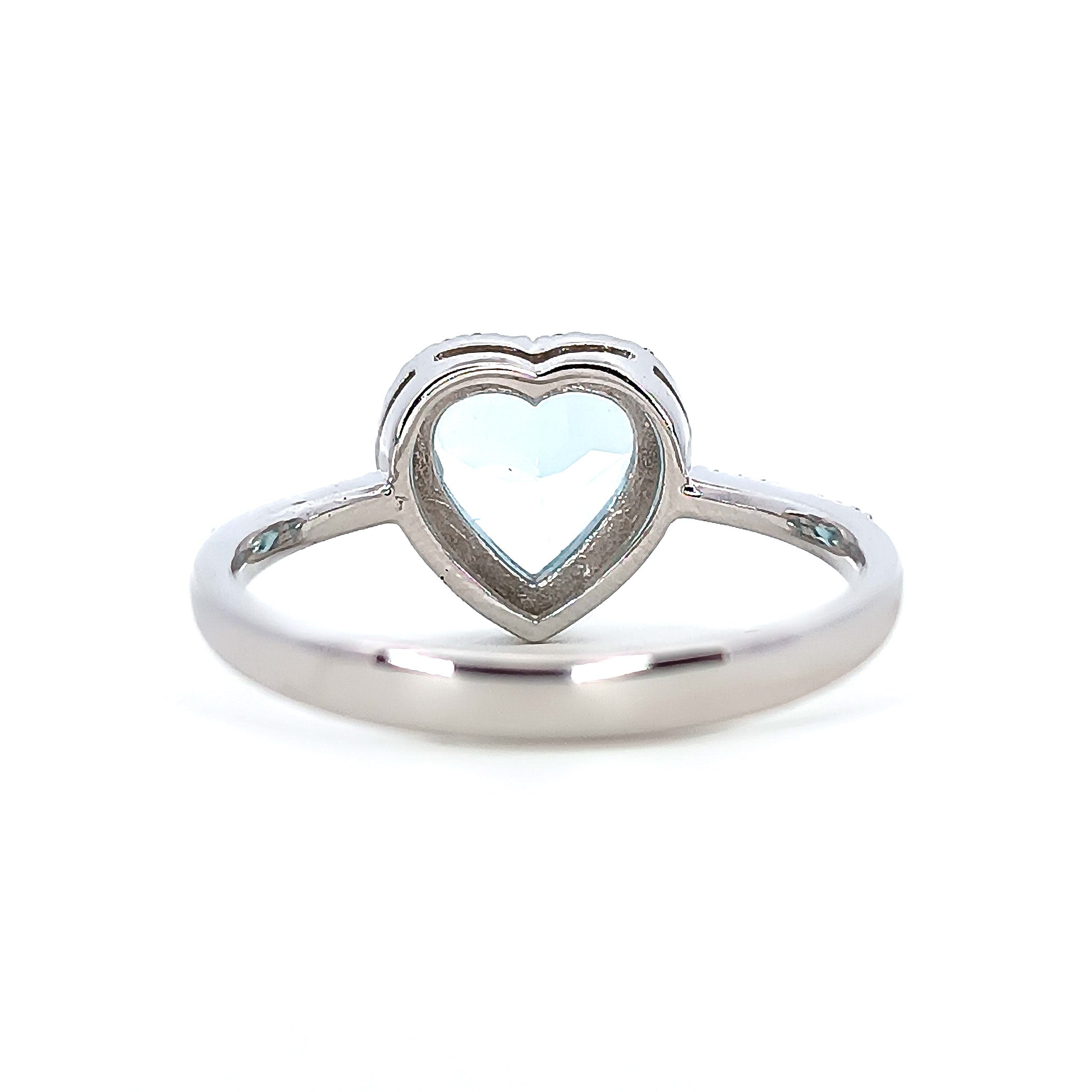 Anello Cuore Acquamarina D'Arrigo DAR1069