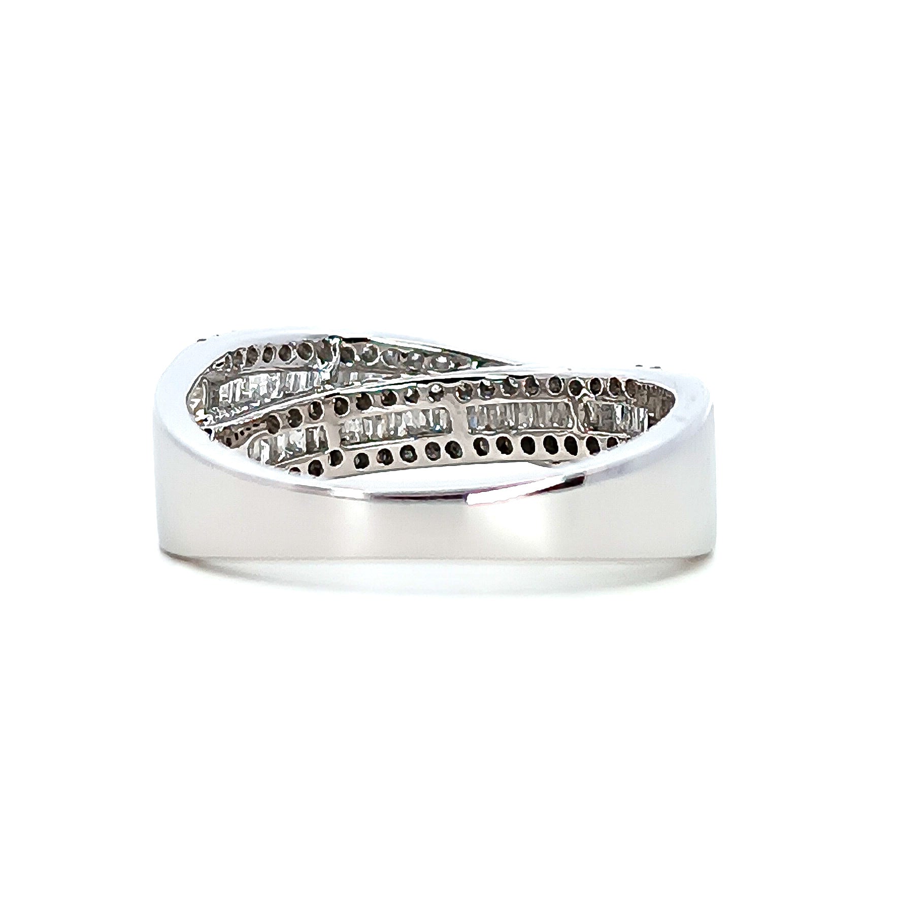 Anello Fascia Incrociata Diamanti D'Arrigo DAR1035