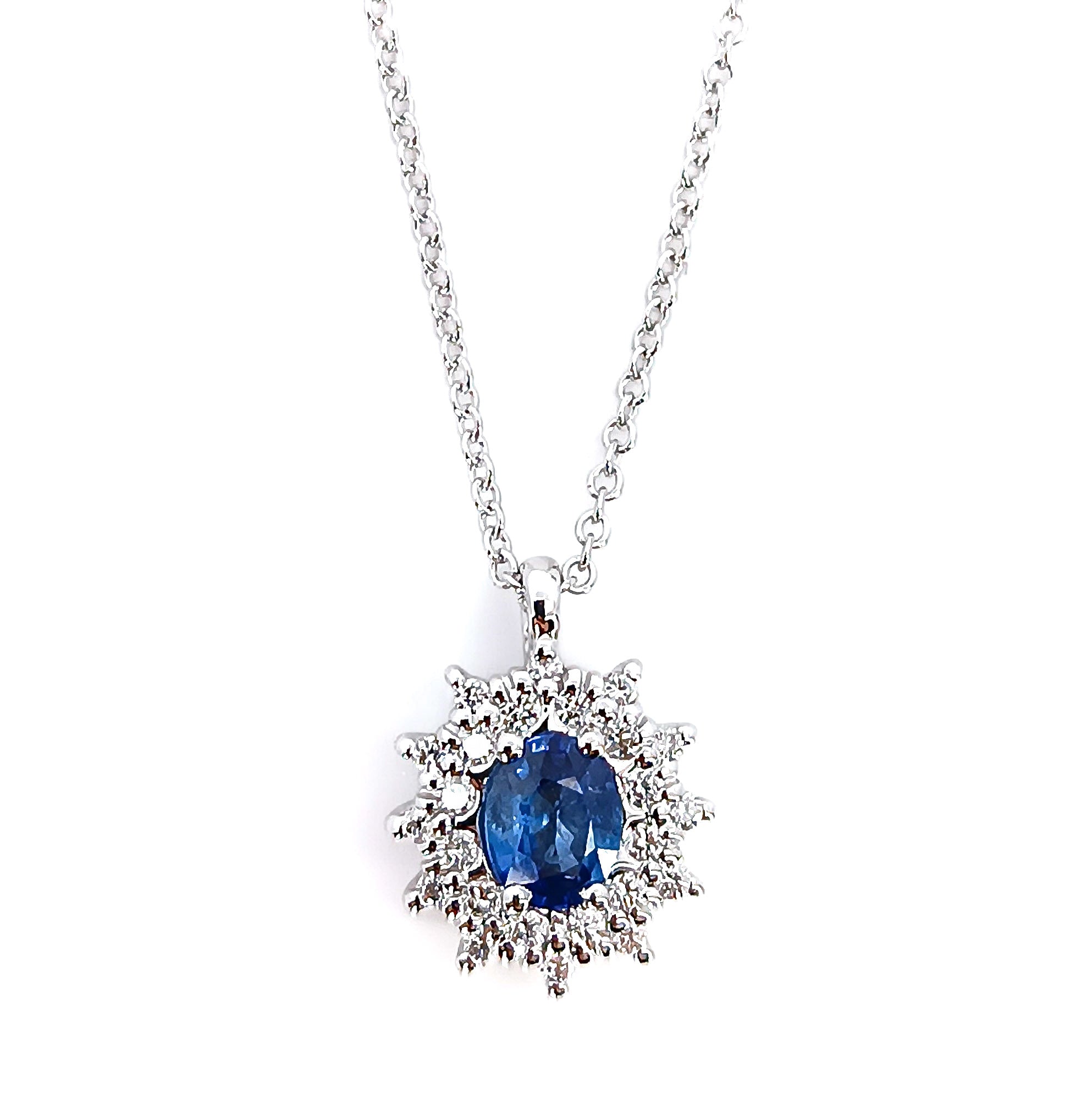 Collana Zaffiro Recarlo P77CC001/ZB-45