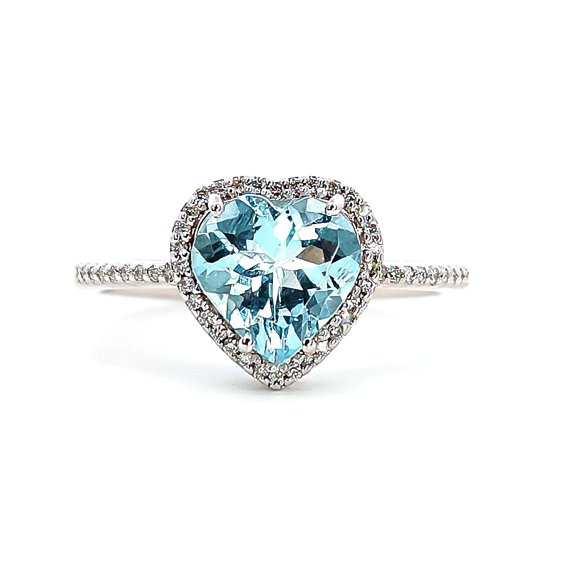 Anello Cuore Acquamarina D'Arrigo DAR1069