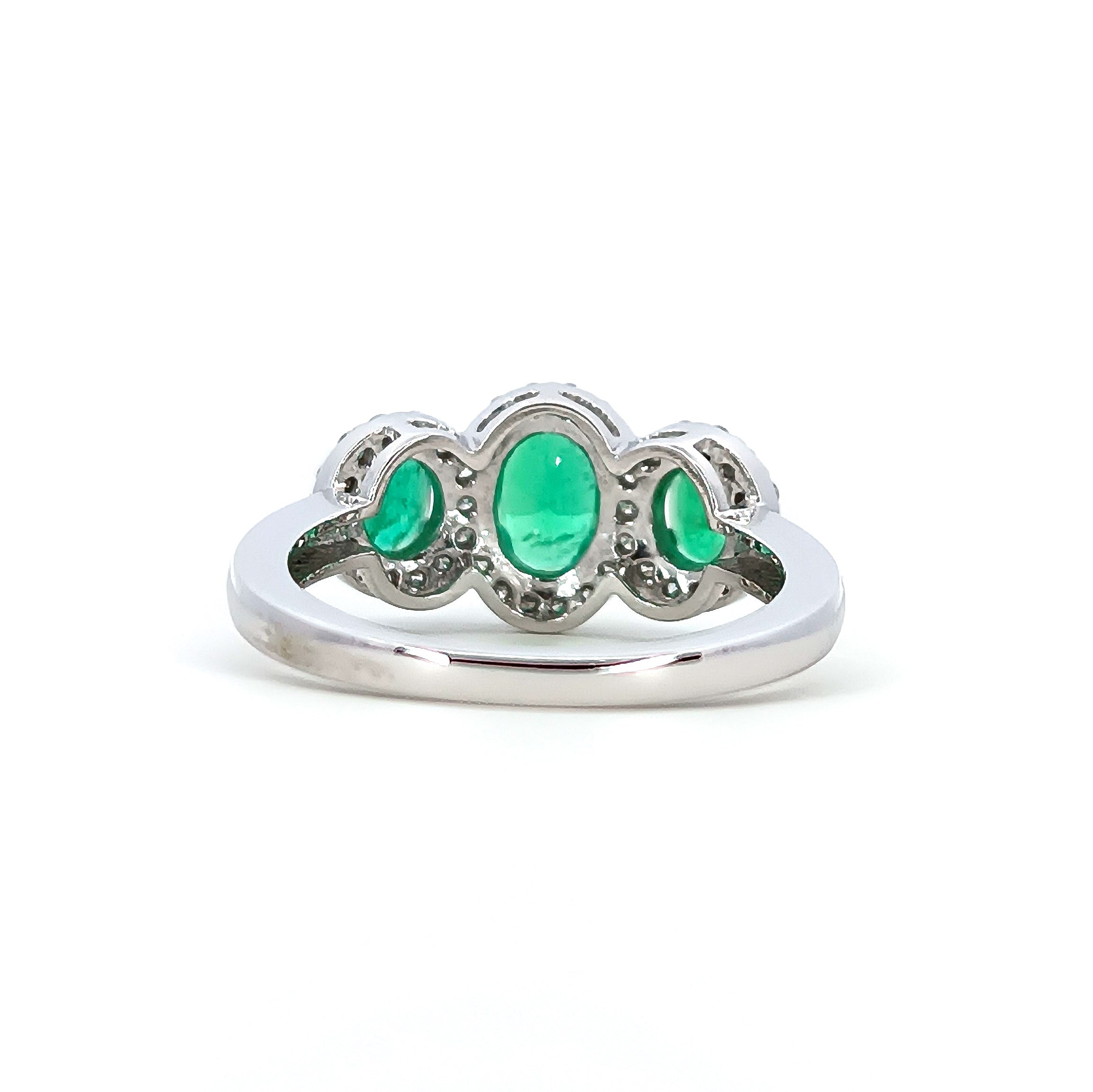Anello Trilogy Smeraldi D'Arrigo DAR1078