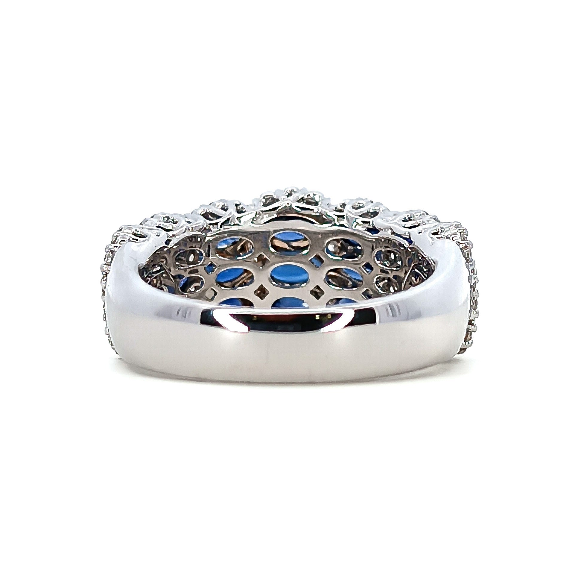 Anello Fascia Zaffiri D'Arrigo DAR0318
