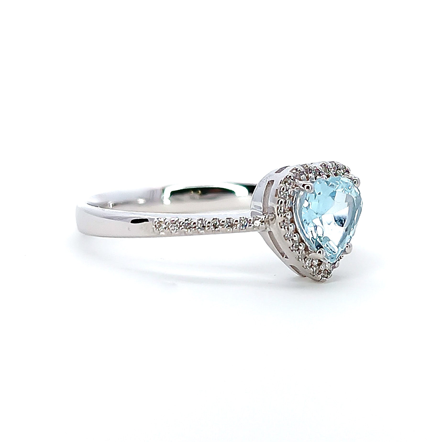 Anello Cuore Acquamarina D'Arrigo DAR0961