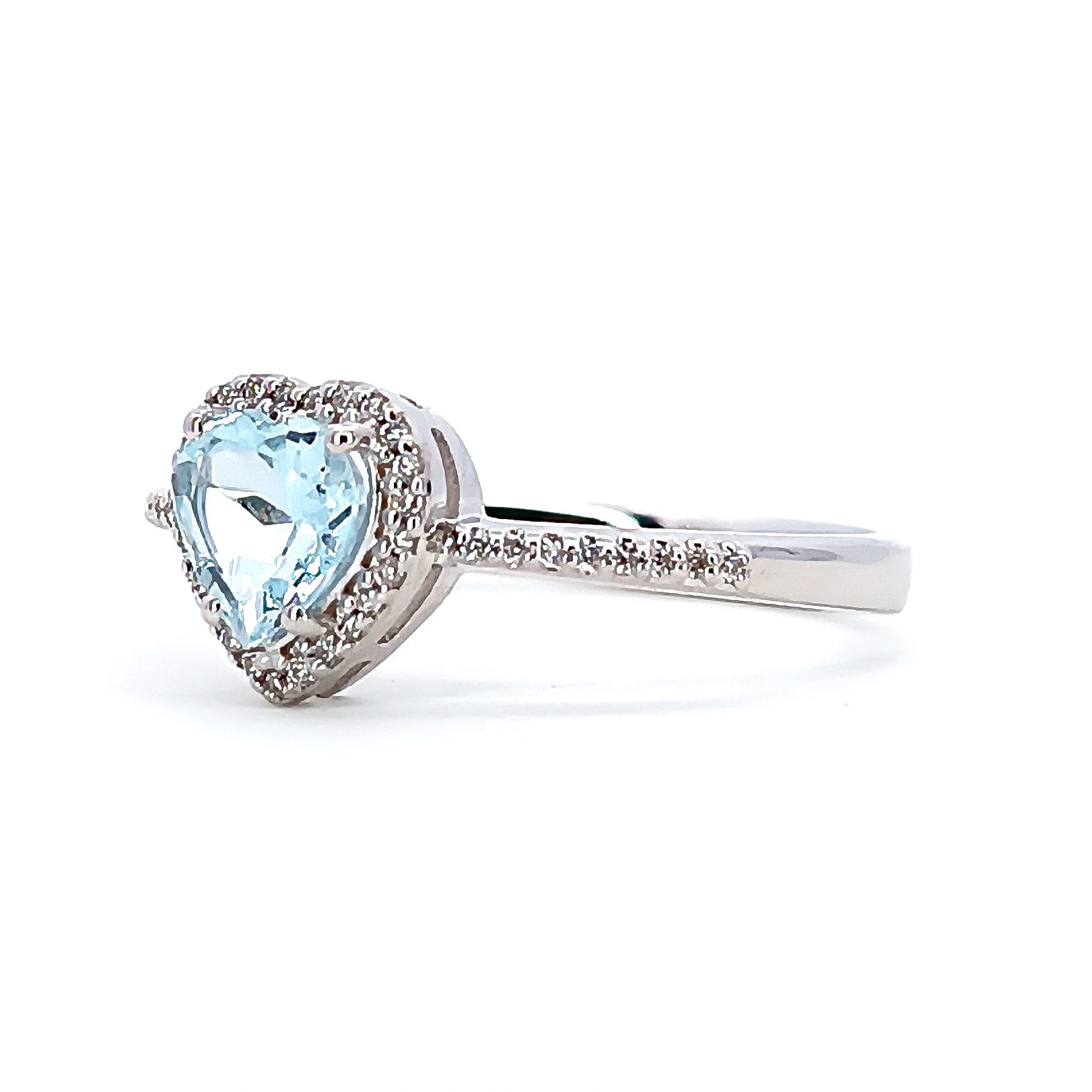 Anello Cuore Acquamarina D'Arrigo DAR0961