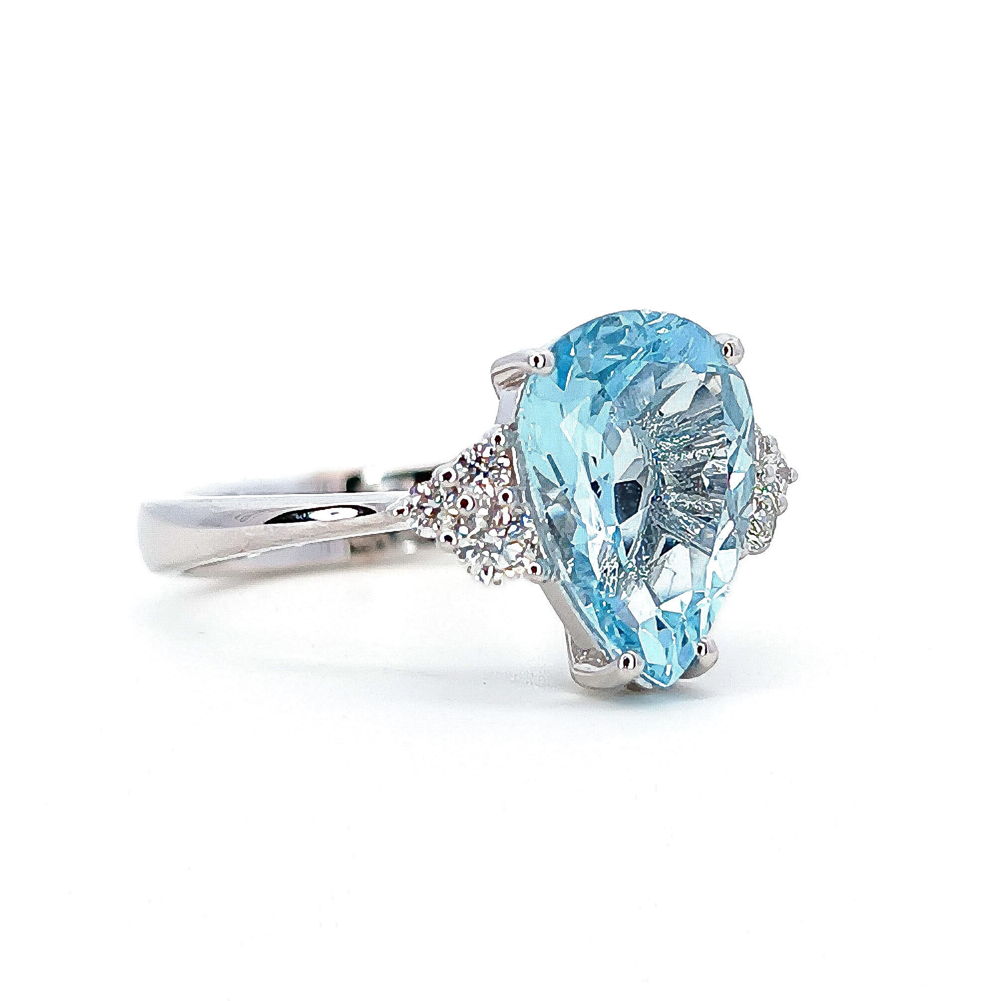 Anello Goccia Acquamarina D'Arrigo DAR1010