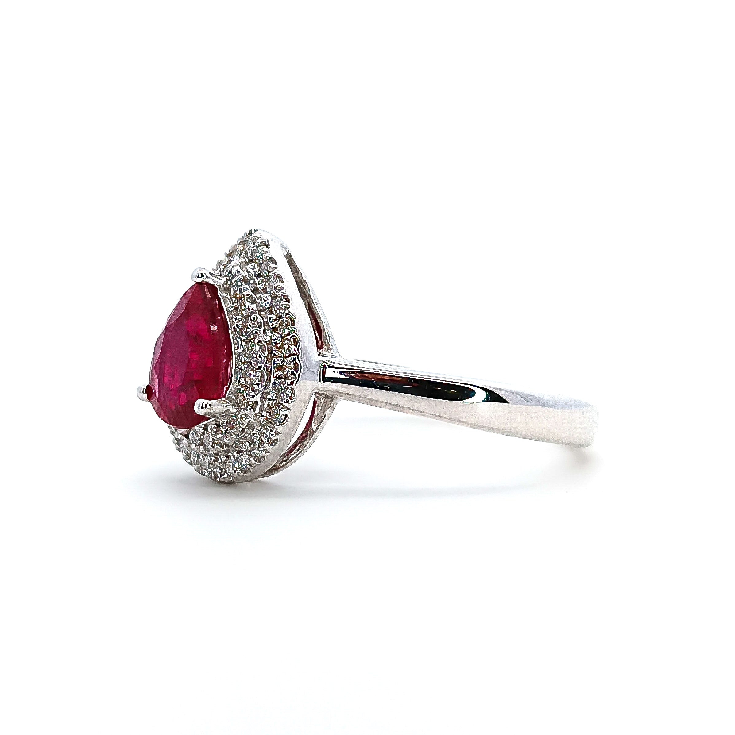 Anello Goccia Rubino D'Arrigo DAR1022