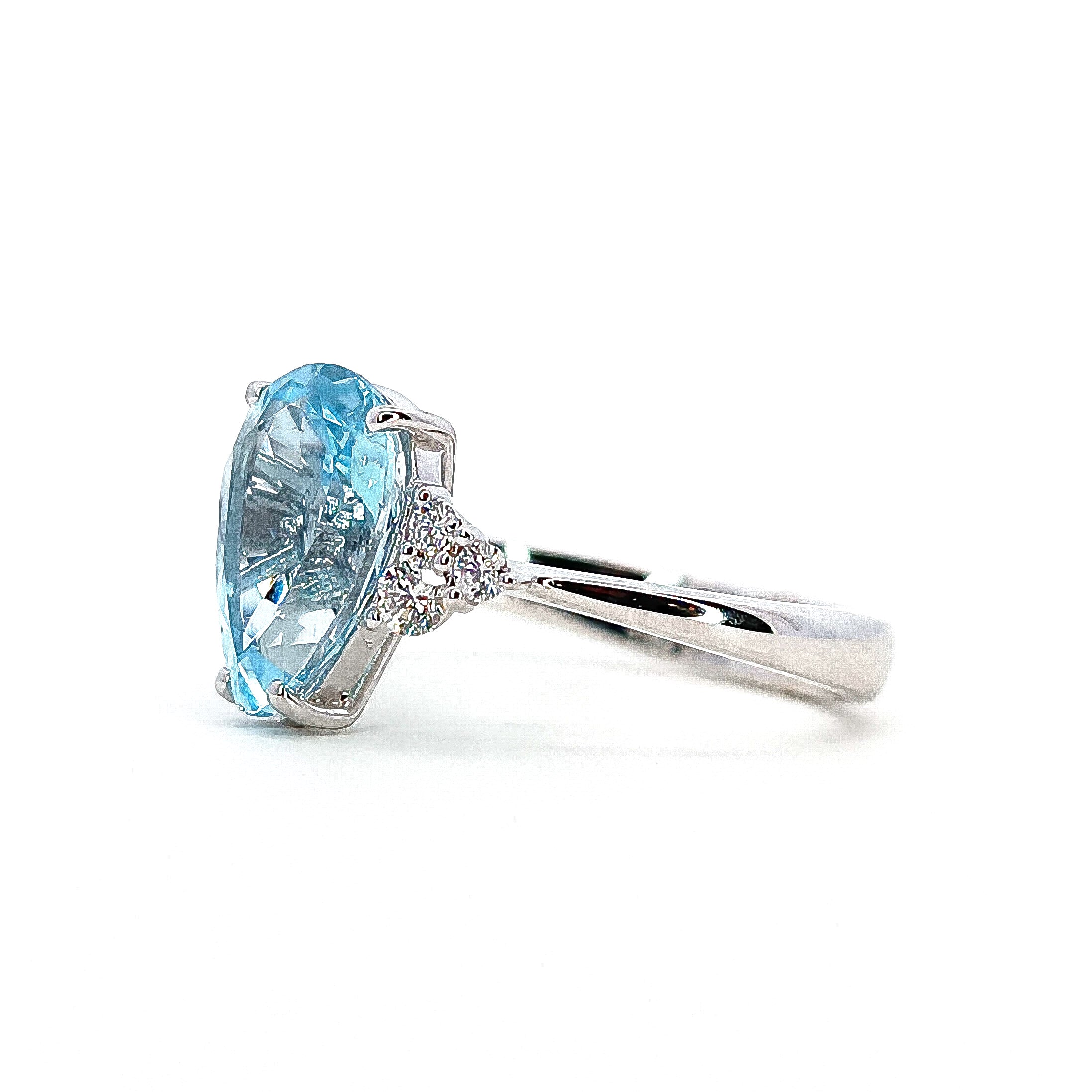 Anello Goccia Acquamarina D'Arrigo DAR1010