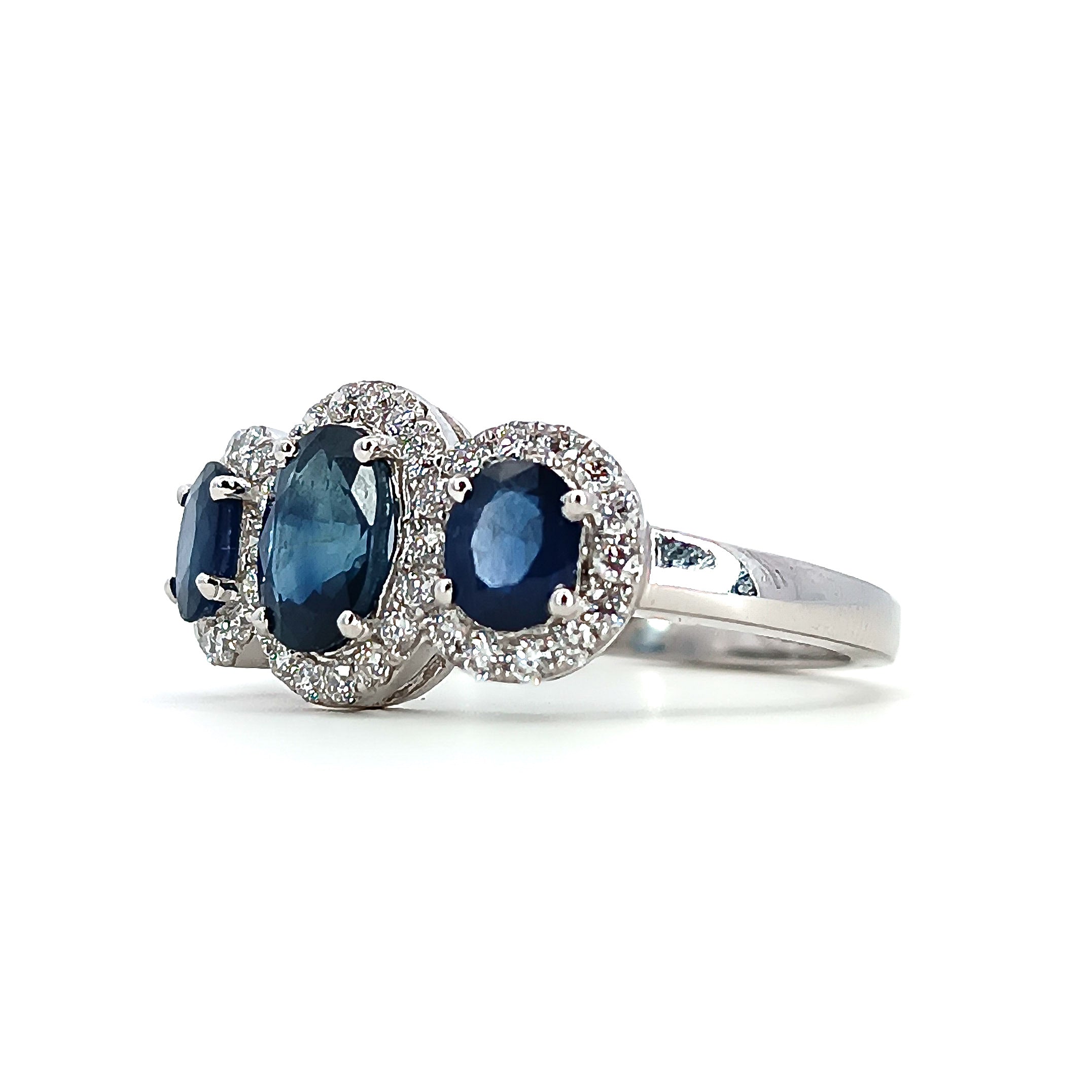 Anello Trilogy Zaffiri D'Arrigo DAR1079