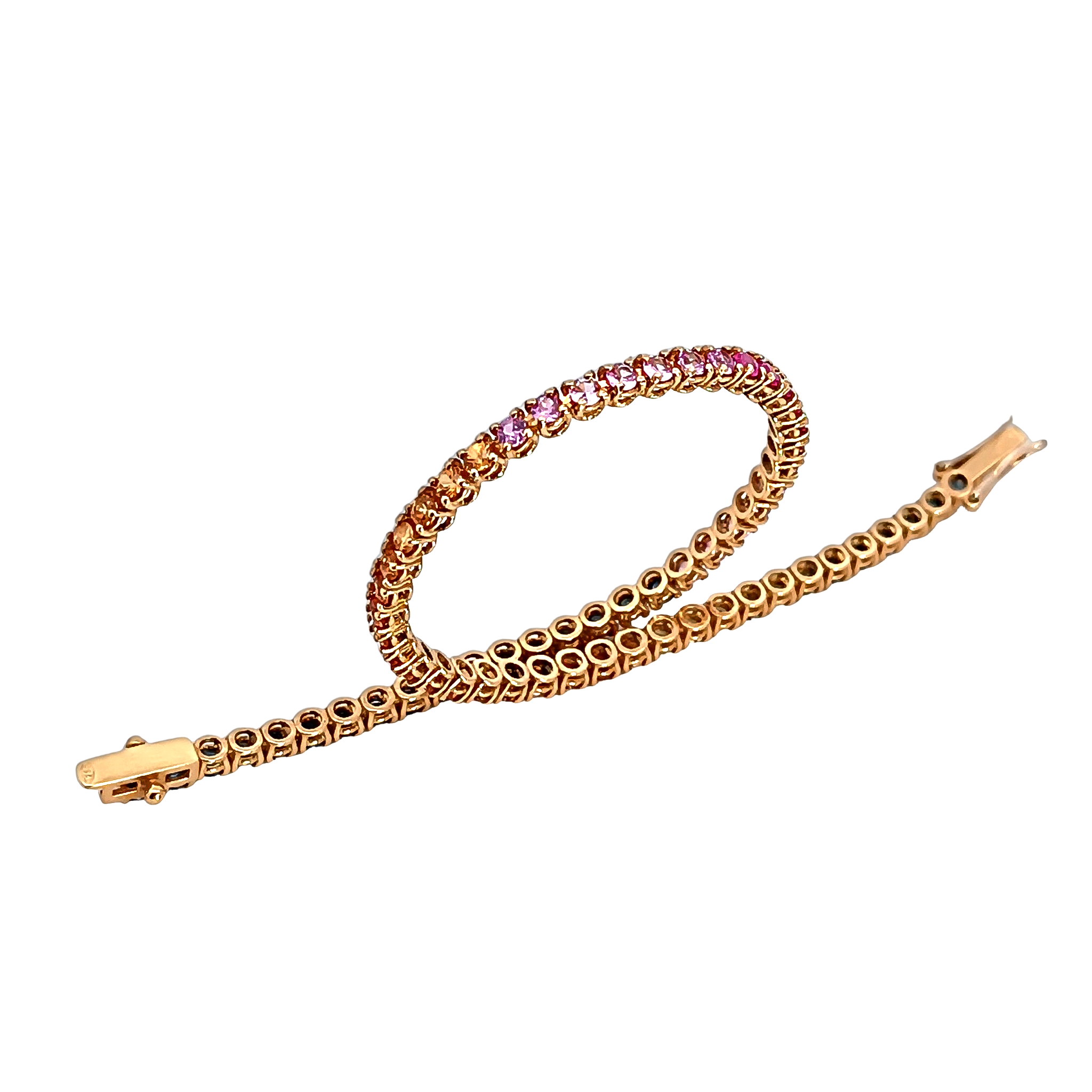 Bracciale Tennis Zaffiri Rainbow Donna D'Arrigo DAR0957